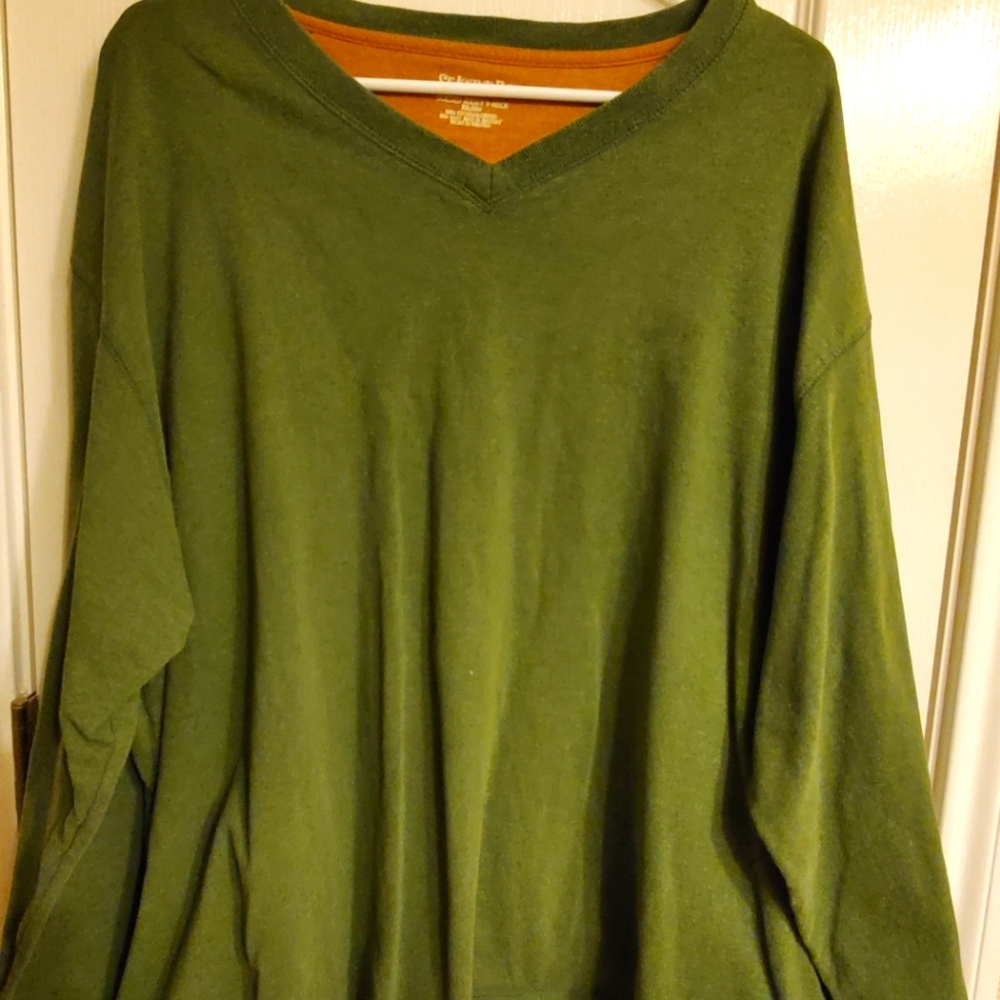 St. John's Bay Sueded Jersey V-Neck Shirt (29)